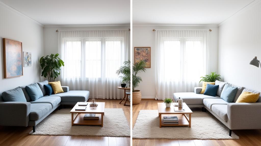 Transformación de living en Madrid
